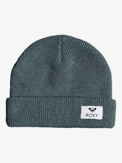 Island Fox - Bonnet à revers pour Femme - Bleu - Roxy