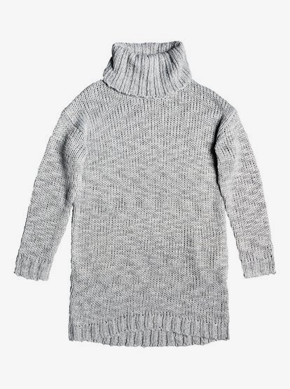 Ho Hey - Robe-pull col roulé pour Femme - Gris - Roxy