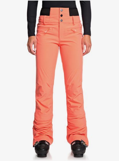 Rising High - Pantalon de snow taille haute pour Femme - Rose - Roxy