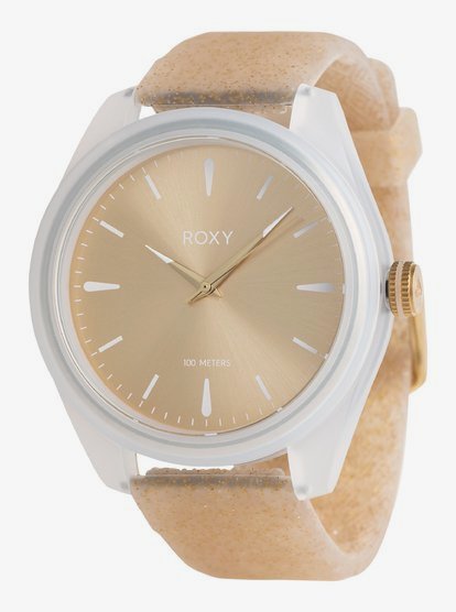 Popadopalis - Montre analogique pour Femme - Jaune - Roxy