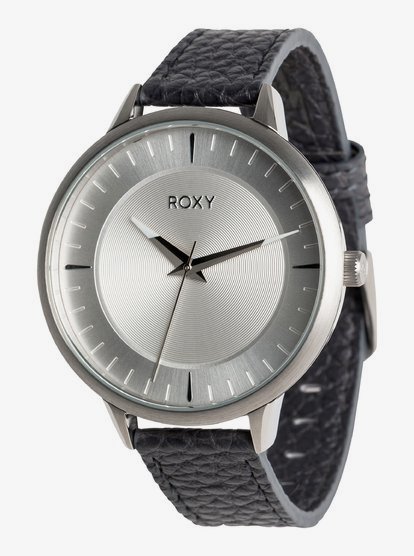 Avenue Leather - Montre analogique pour Femme - Noir - Roxy