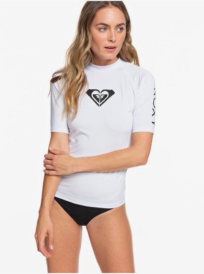 Whole Hearted - Lycra manches courtes UPF 50 pour Femme - Blanc - Roxy