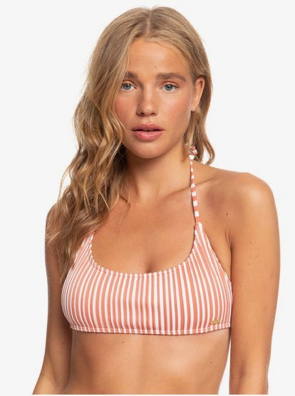 Sandy Treasure Bralette Bikini Top For Women Roxy