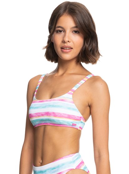 Womens Island In The Sun Bralette Bikini Top Roxy