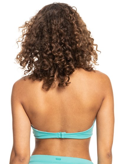 Roxy Love The Beach Vibe Top De Bikini Bandeau Para Mujer Roxy