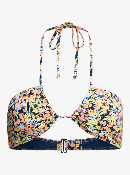 Printed Beach Classics Triangle Bikini Top Roxy