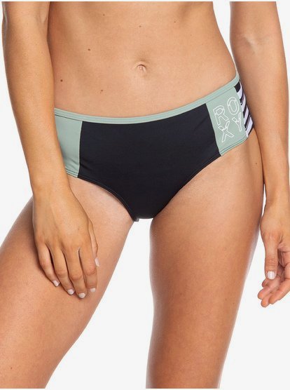 ROXY Fitness - Bas de bikini shorty pour Femme - Noir - Roxy