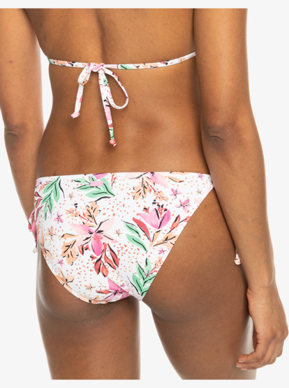 Printed Beach Classics Braguita De Bikini Con Lazo Lateral Para Mujer