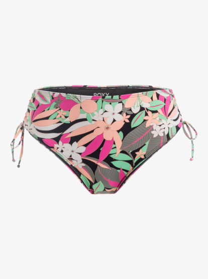 Printed Beach Classics Mod Lace Up Bikini Bottoms Roxy