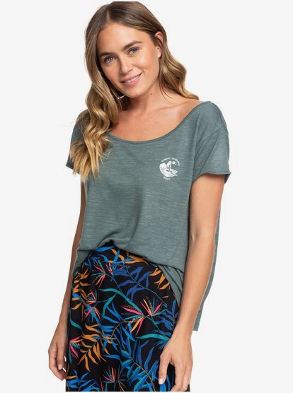 Havana Chill B - T-shirt pour Femme - Bleu - Roxy