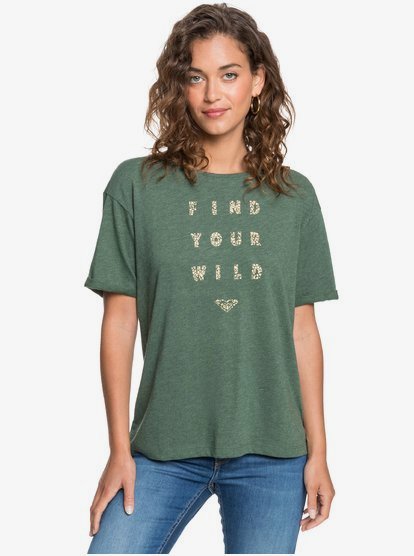 Ready Or Not Ready - T-shirt pour Femme - Vert - Roxy