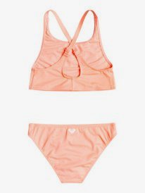 Just Good Vibes Ensemble De Bikini Crop Top Pour Fille 8 16 Ans Roxy