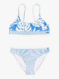 Flowers Addict Conjunto De Bikini Bralette Para Chicas 8 16 Roxy