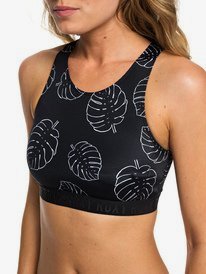 Roxy Fitness Crop Top Bikini Top Roxy