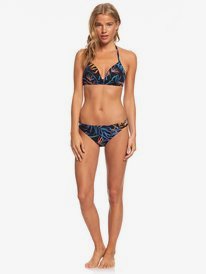 Lahaina Bay Moulded Triangle Bikini Top Roxy