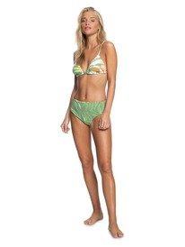 Wildflowers Reversible Tiki Triangle Bikini Top Roxy