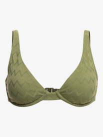 Current Coolness D Cup Underwired Bikini Top For Women Roxy