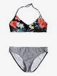 Happy Spring Triangle Bralette Bikini Set For Girls Roxy