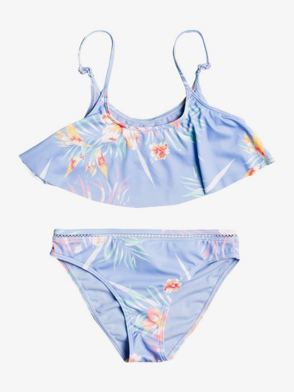 Girls 8 16 The Heart Flower Flutter Bikini Set Roxy