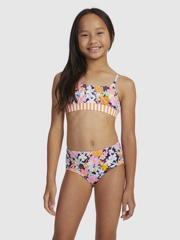 Girls 6 16 Above The Limits Two Piece Bralette Bikini Set Roxy