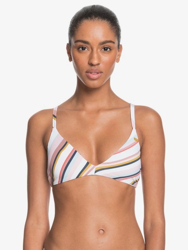 Printed Beach Classics Haut De Bikini Triangle Fixe Pour Femme Roxy