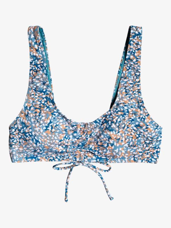 Printed Beach Classics Bralette Bikini Top For Women Roxy