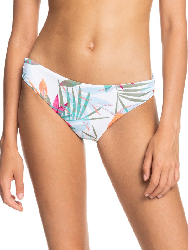 beach classics - bas de bikini hipster pour femme - blanc - roxy