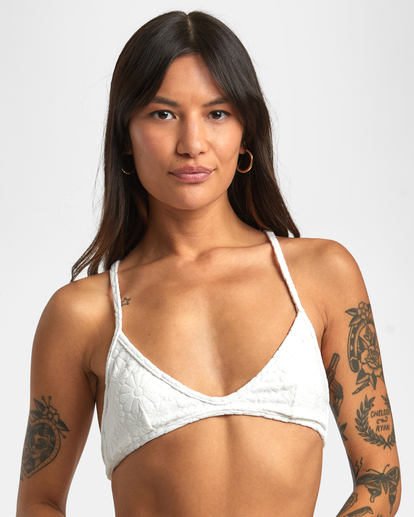 Dolly Crossback Triangle Bikini Top Rvca