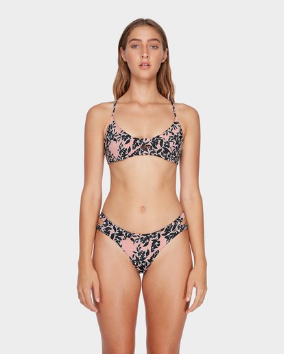 Isla Floral Crossback Bikini Top RVCA