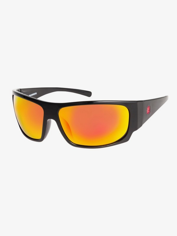 98, Boardriders Sunglasses, SHINY BLACK/ML RED (xkrk) 0 Boardriders Sunglasses EEYEY00018 Quiksilver