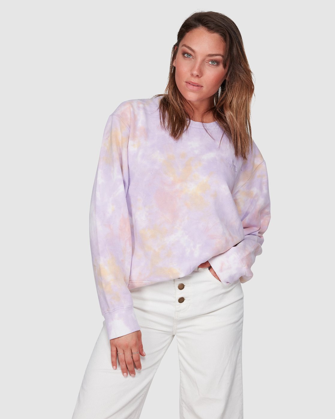 billabong tie dye sweatshirt