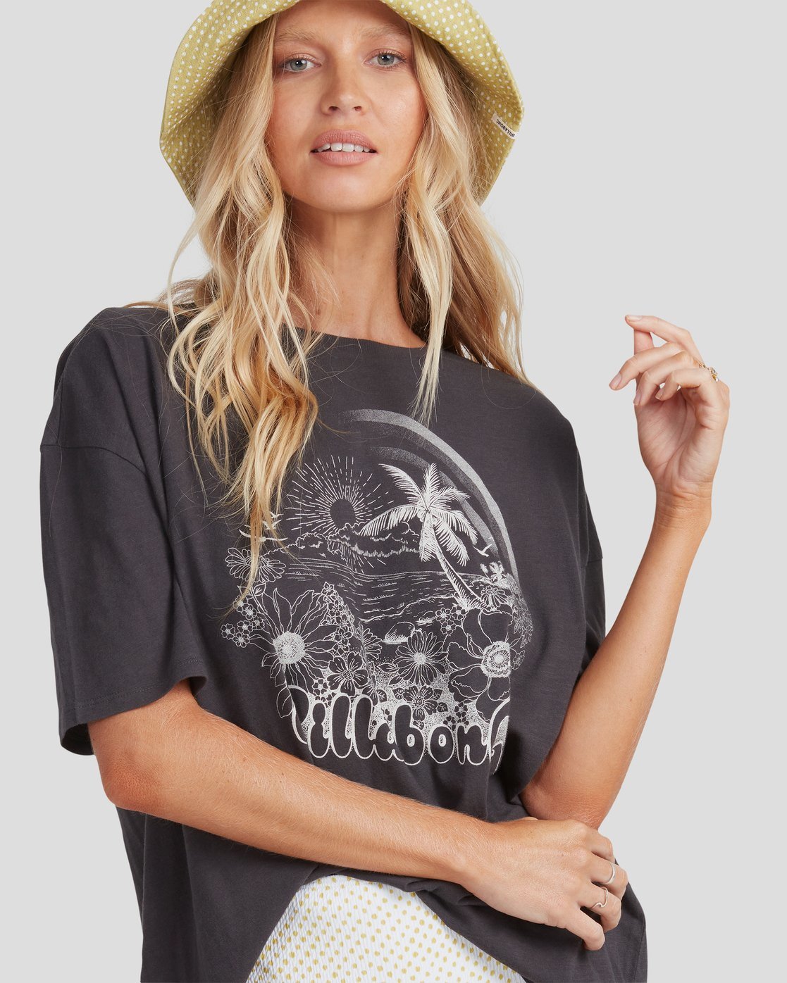 billabong rainbow waves tee