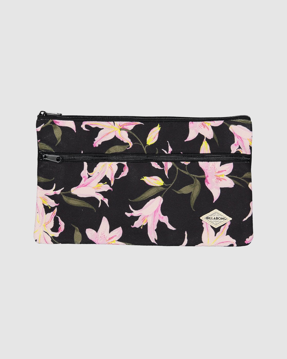 black billabong pencil case