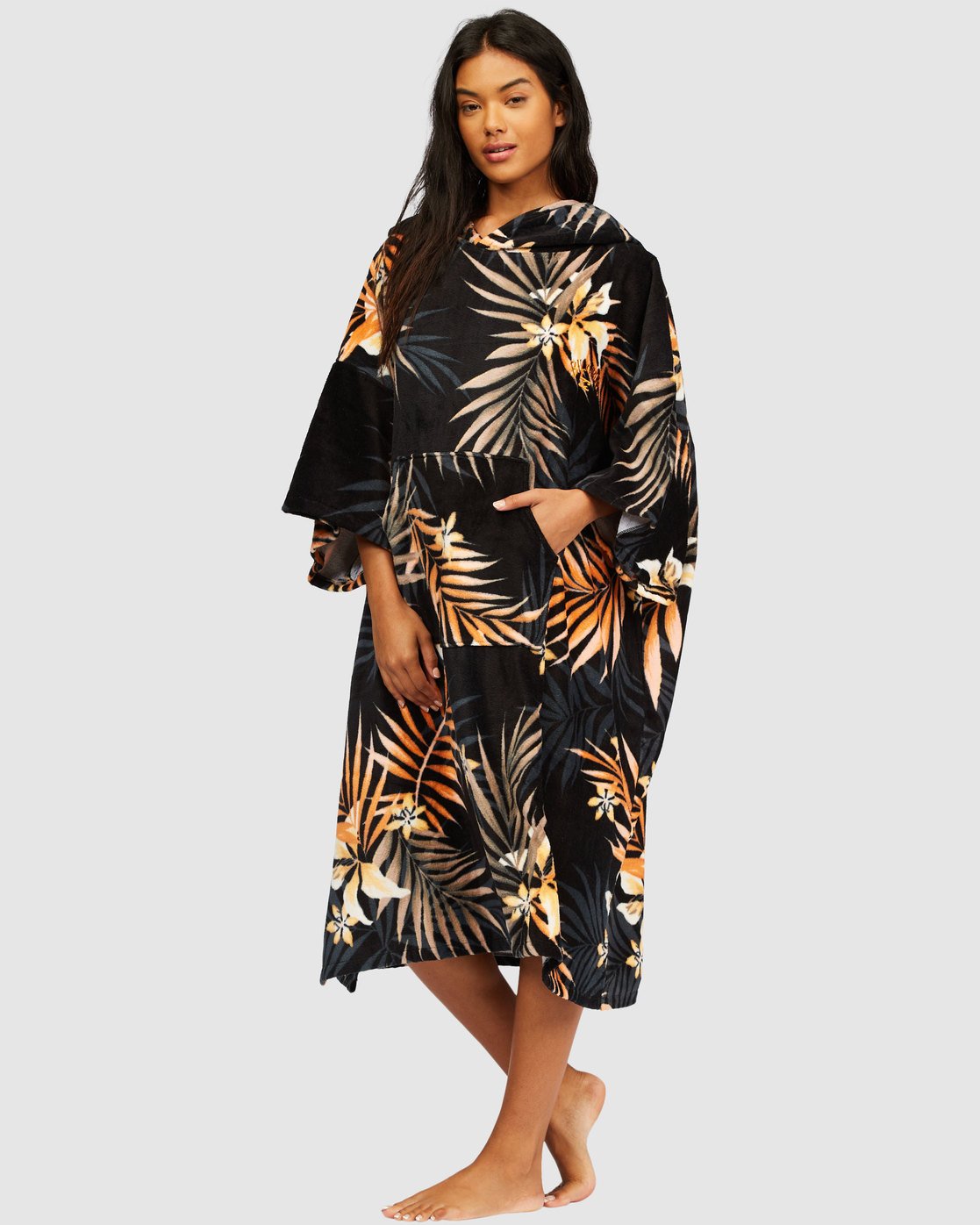 billabong womens hooded towel