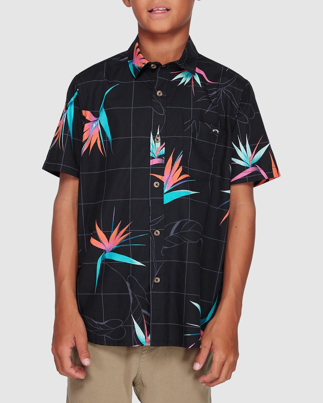 billabong sundays floral shirt