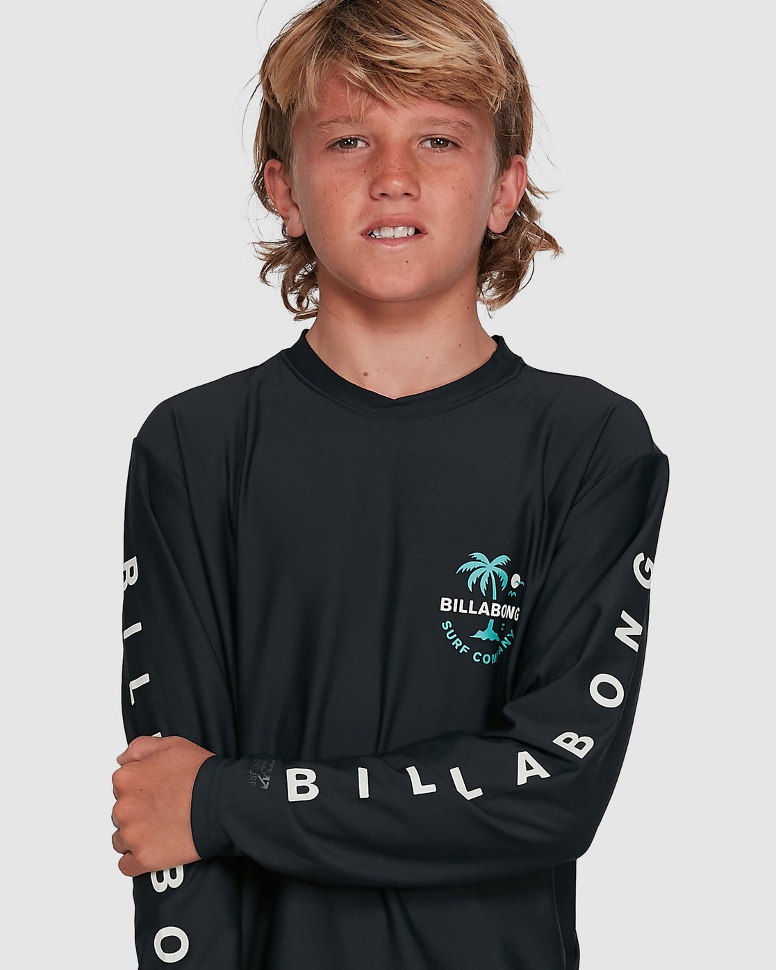 Boys Vacation Loose Fit Long Sleeve Rash Vest 9355844001289 Billabong