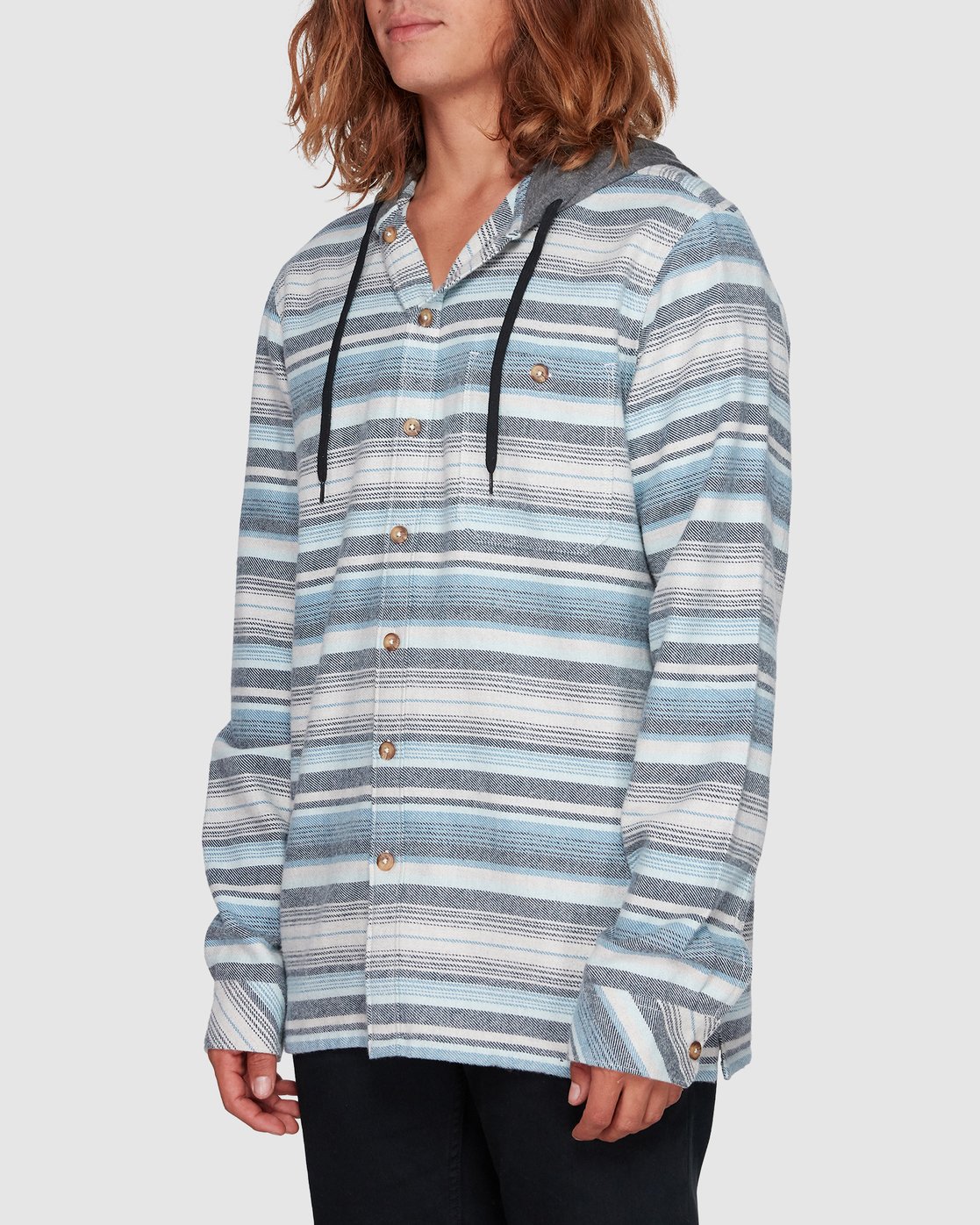 billabong baja hooded flannel