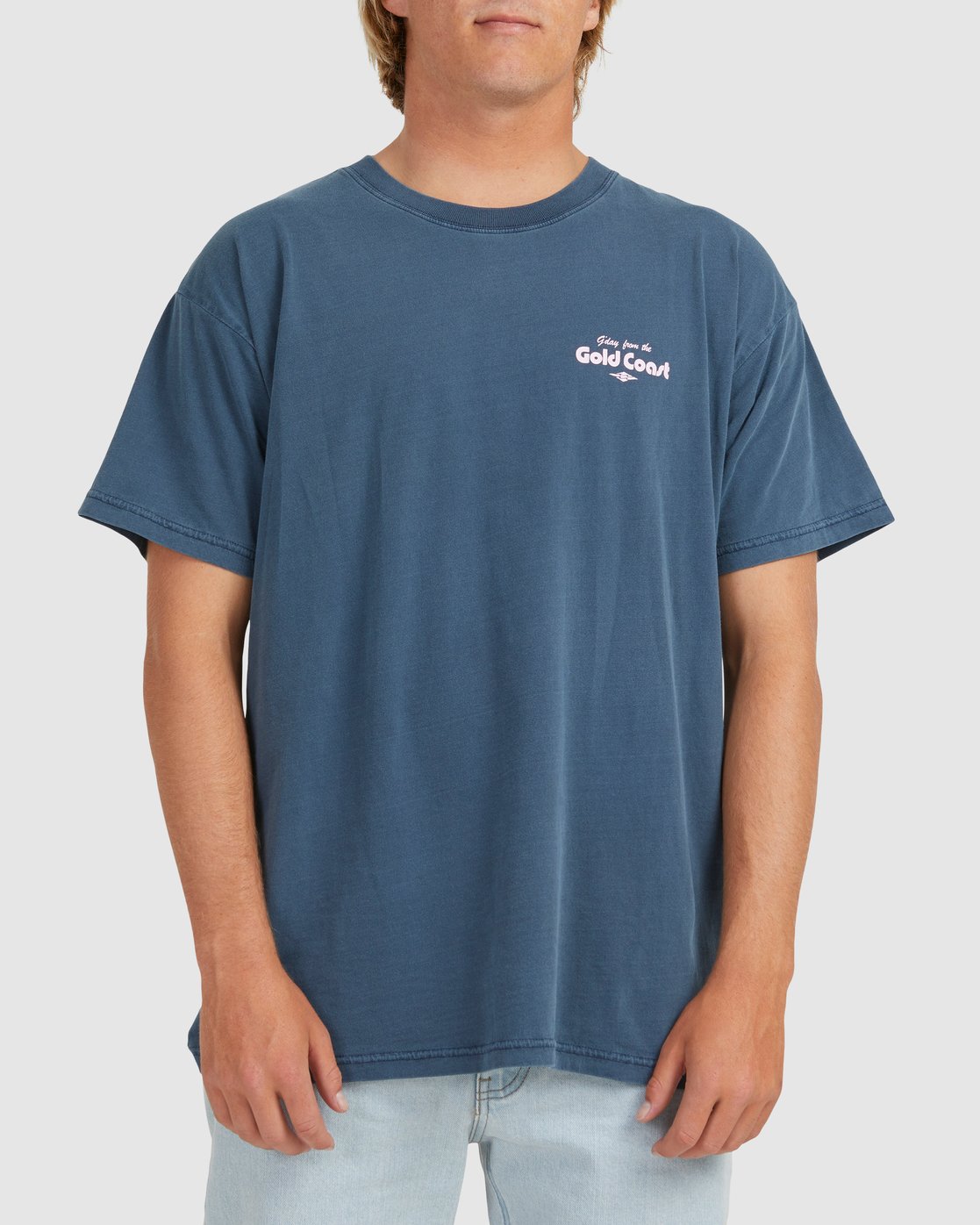 billabong blue t shirt