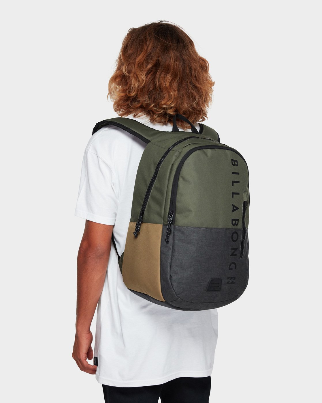 billabong green backpack