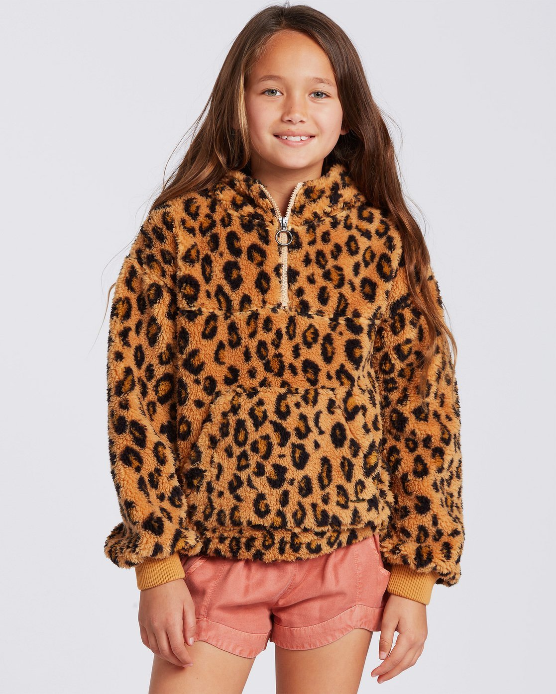 billabong leopard coat