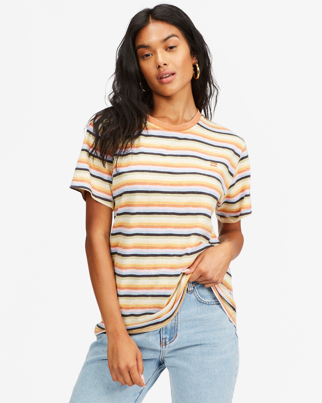 billabong striped shirt