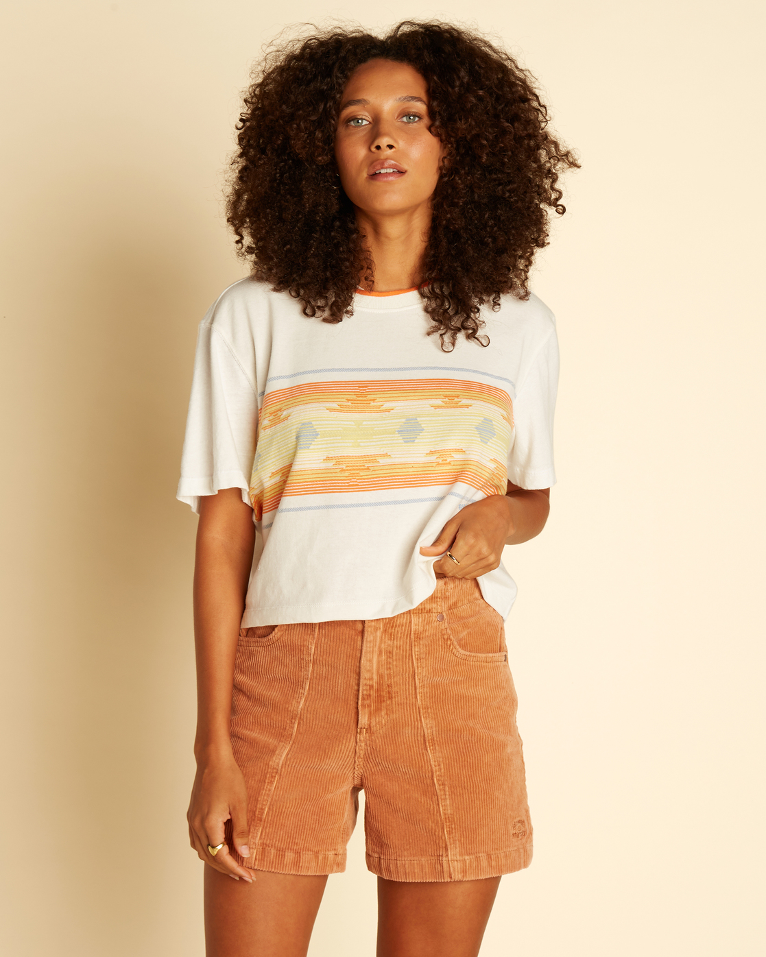 Wrangler Border Line Boxy T-Shirt 