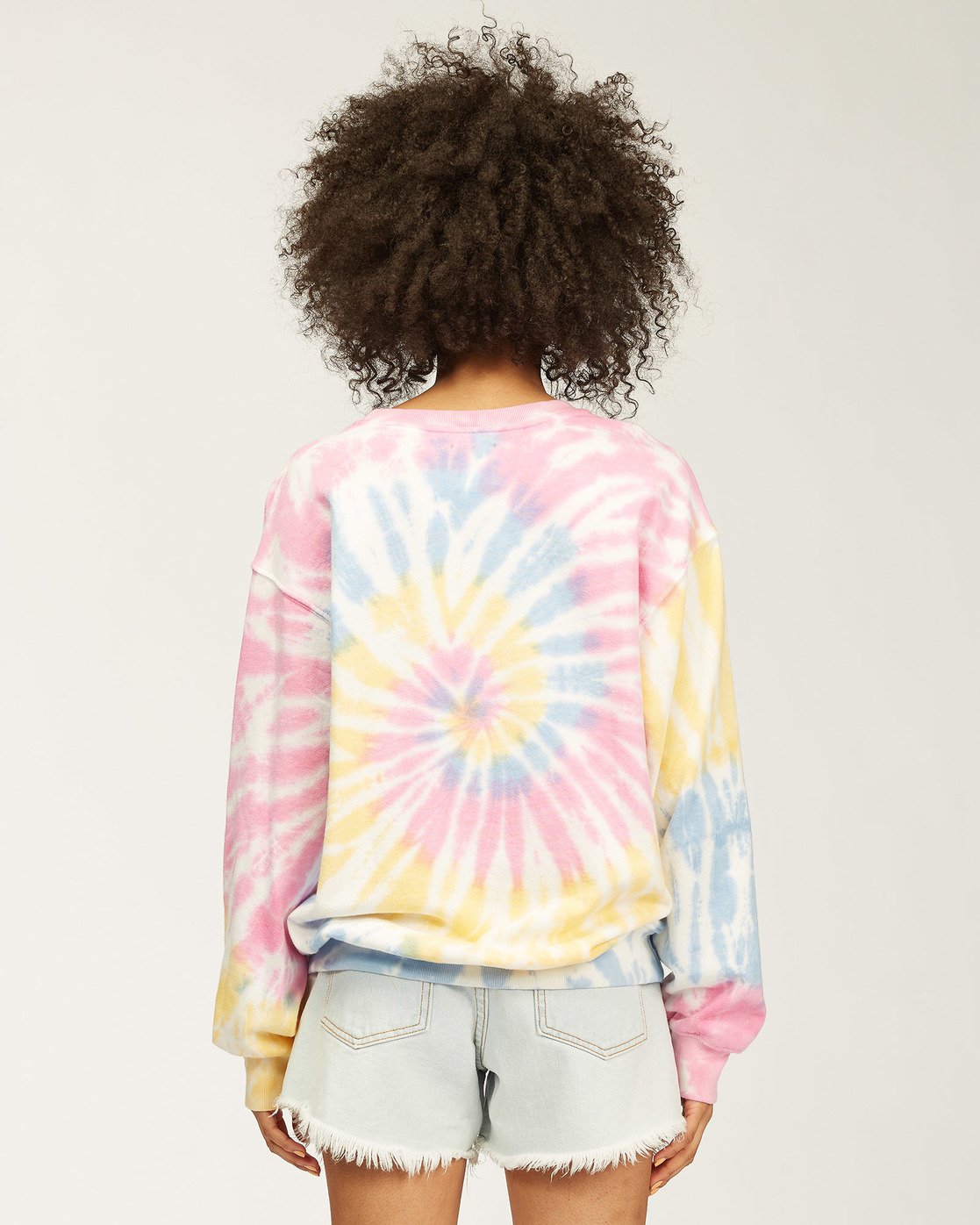 billabong tie dye sweatshirt