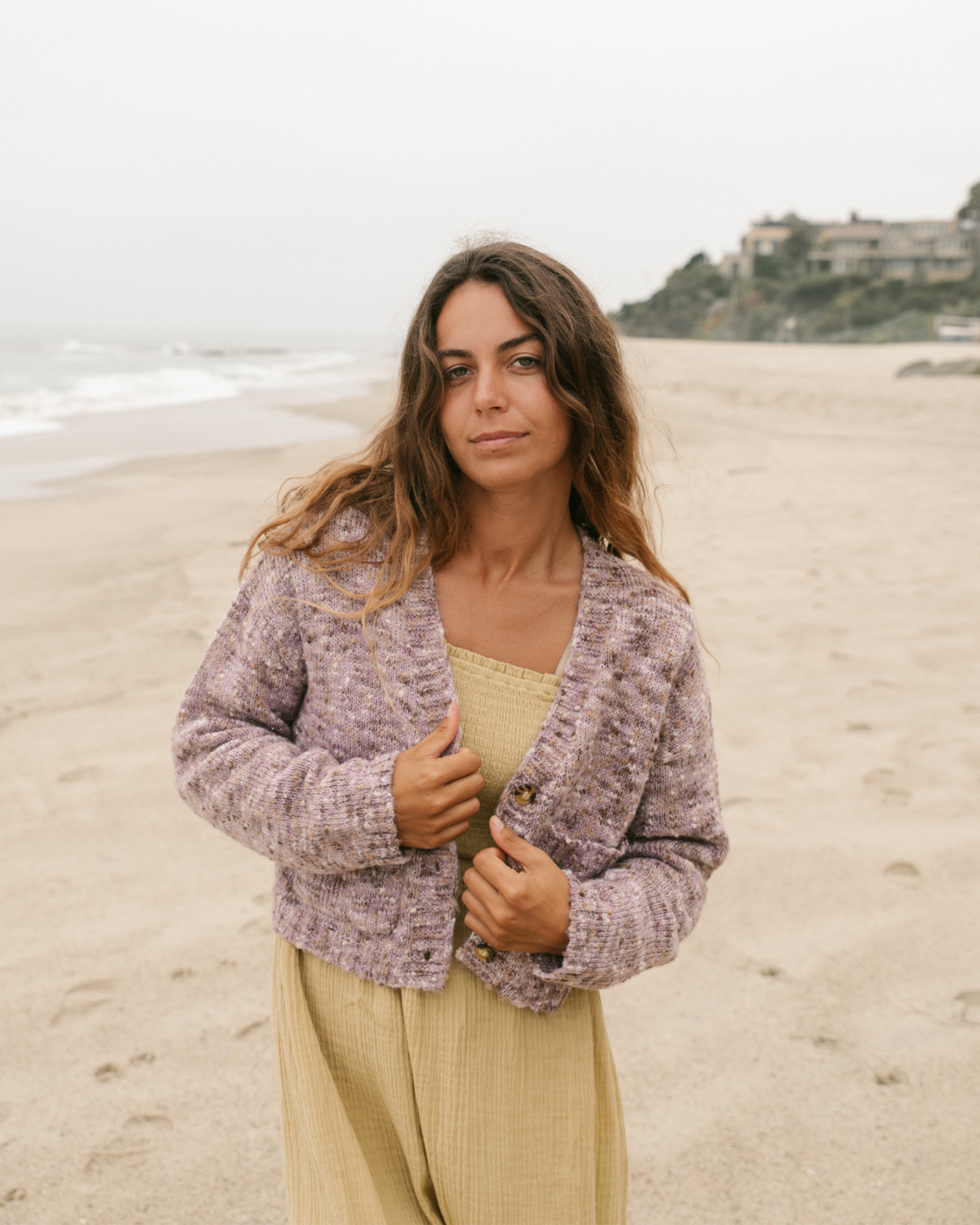 Catch Up Button Front Cardigan Sweater 