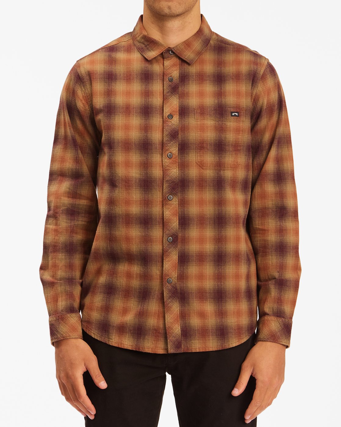 flannel shirt with white shirt