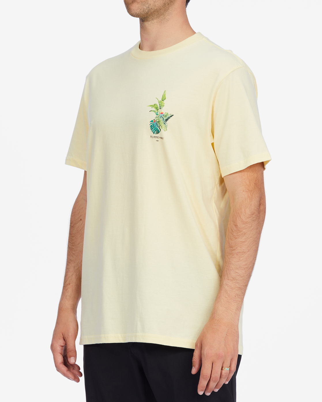 yellow billabong t shirt