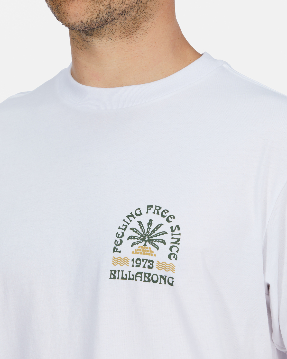 white billabong t shirt