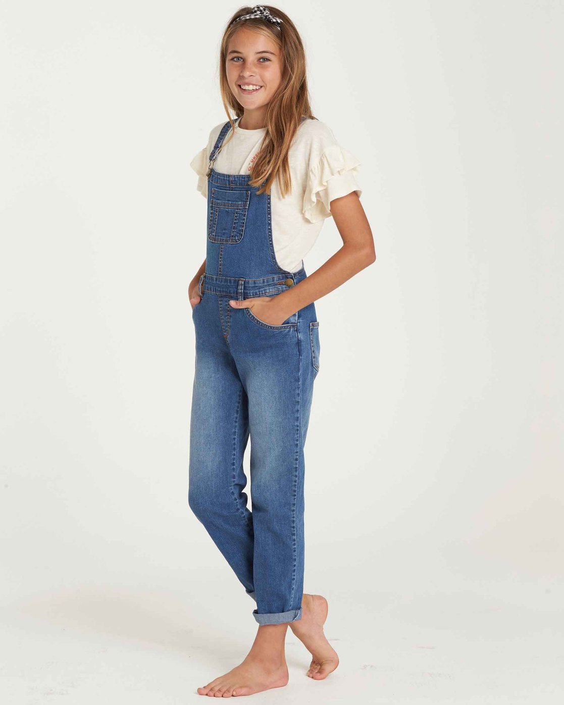 overall girl dress