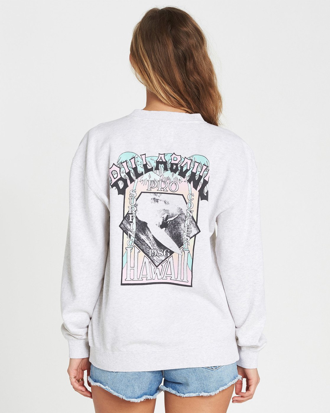 billabong white wash sweatshirt