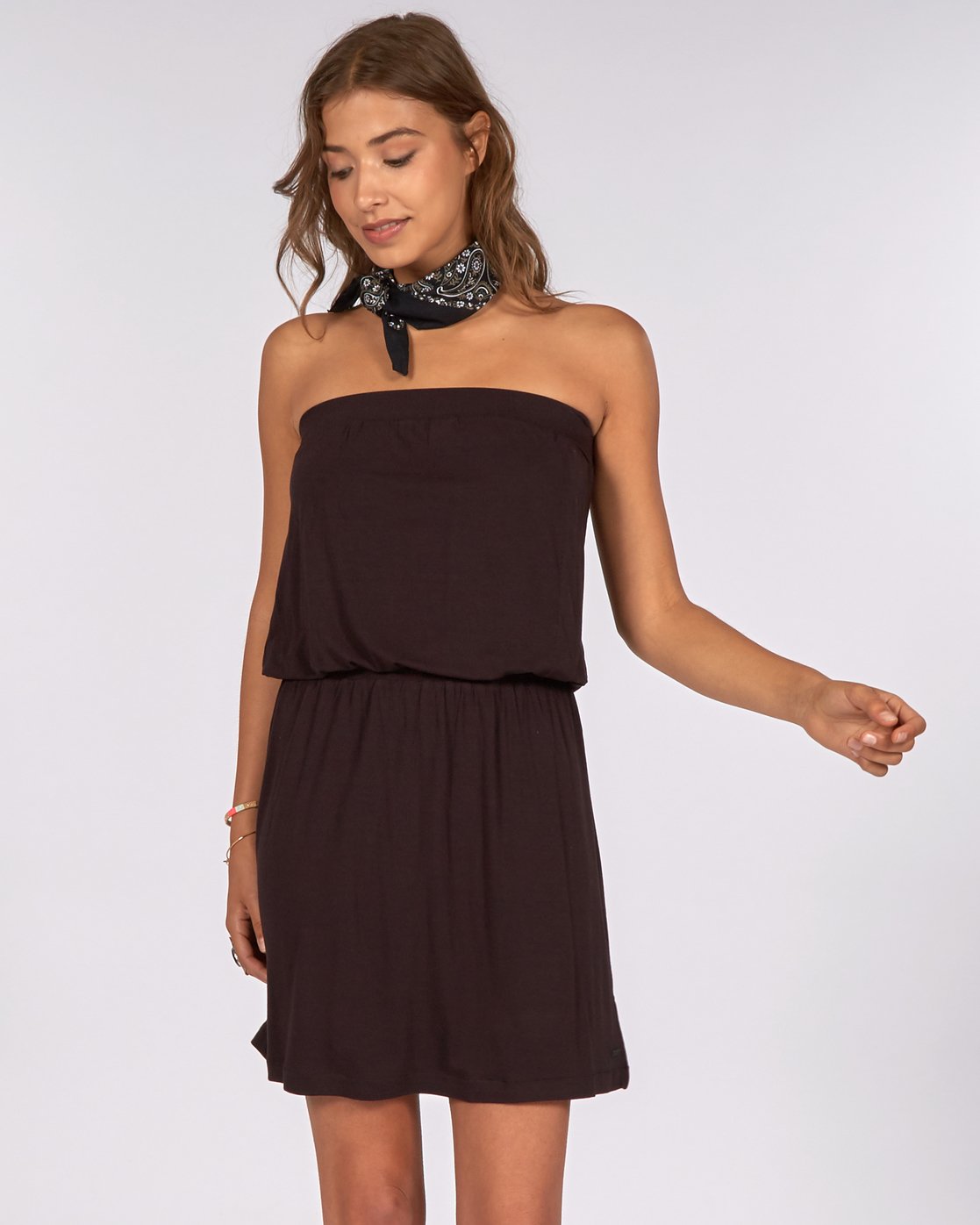 billabong strapless dress